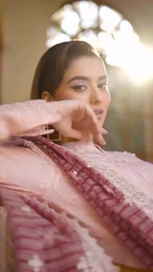 Pastel pink Kurta Set for Women