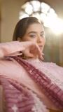Pastel pink Kurta Set for Women