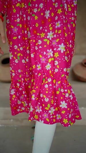 Pink Frock for Girl