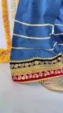 Blue Angrakha for Girl