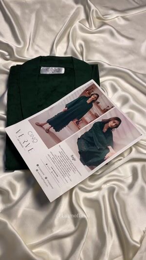 Bottle green Kurta Set for Women