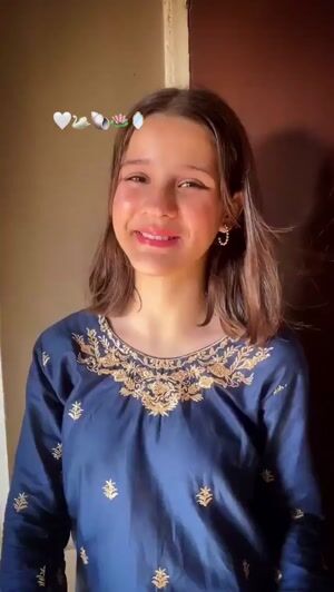 Dark blue Kurta Set for Girl