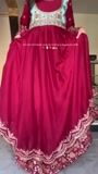 Maroon Anarkali for Women