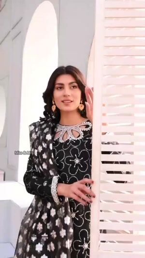 Black Gharara for Women