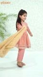 Pink Short Frock for Girl