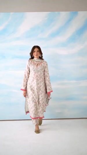 Beige Kurta Set for Women