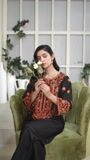 Black Kurta Set for Women