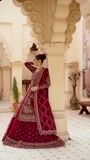Maroon Lehenga for Women