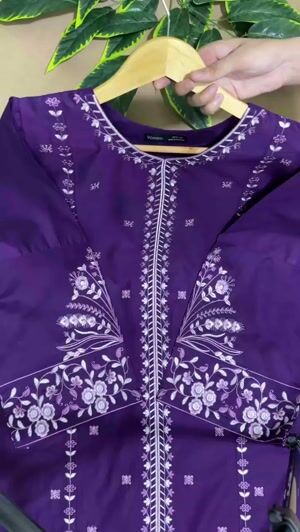 Deep purple Kurta Set for Women