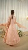Peach pink Maxi for Women