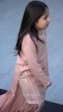 Peach pink Sharara for Girl