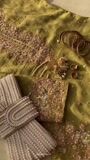 Olive green Kurta Set for Women