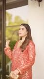 Tea rose pink Kaftan for Women