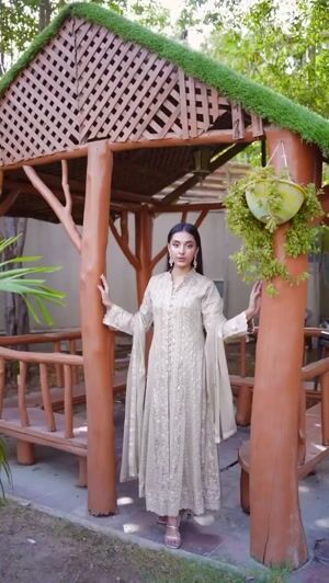 Beige Pishwas for Women