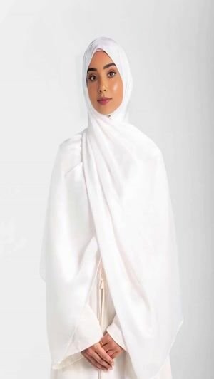 White Hijab for Women