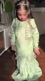 Green Kurta Set for Girl