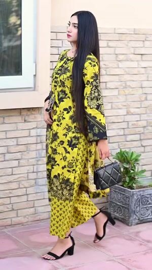 Yellow Kurta Set for Women