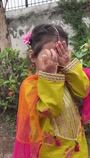 Olive green Gharara for Girl