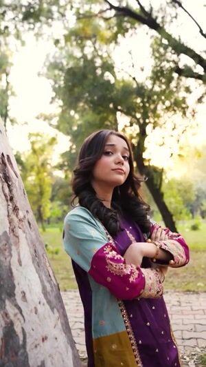 Purple Kurta Set for Girl