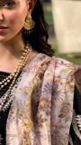 Black Kurta Set for Women