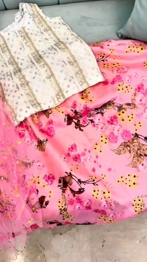Blush pink Lehenga for Girl
