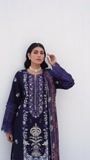 Dark blue Kurta Set for Women