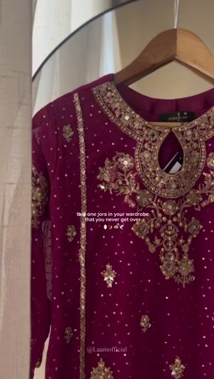 Magenta Kurta Set for Women