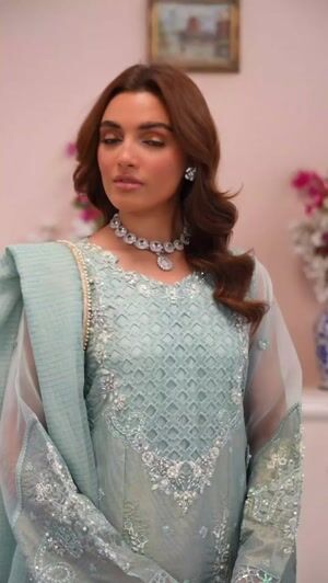 Light blue Kurta Set for Women