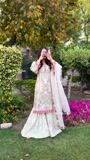 White Gharara for Women