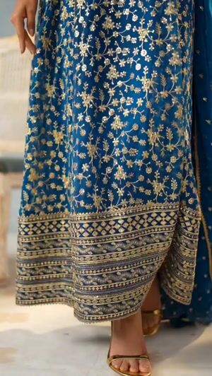 Blue Pishwas for Women