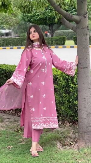 Blush pink Kurta Set for Women