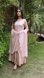 Peach pink Pishwas for Women