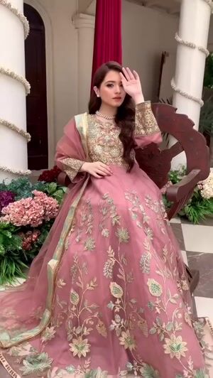 Blush pink Pishwas for Women