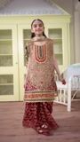 Gold Gharara for Girl