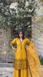 Mustard Kurta Set for Women