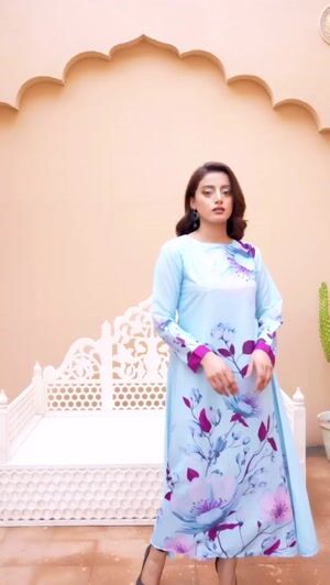 Sky blue Maxi for Women