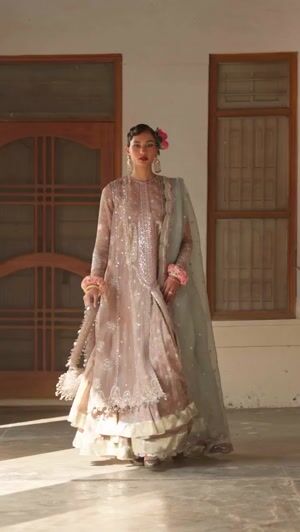 Tea rose pink Unstitched for Women