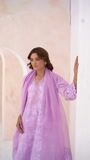 Lilac Kurta Set for Women