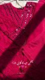 Hot pink Kurta Set for Women