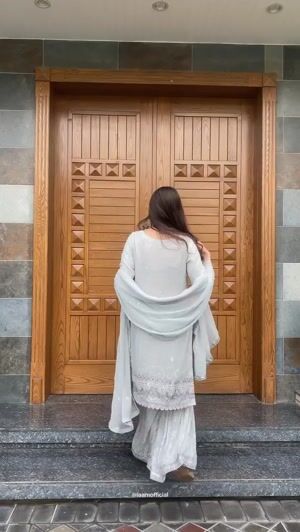Grey Gharara for Women