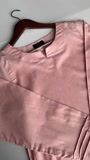 Baby pink Kurta Set for Women
