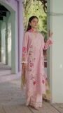 Baby pink Unstitched for Women