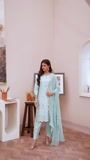 Pastel green Kurta Set for Women