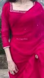 Hot pink Saree for Women