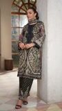 Black Kurta Set for Women