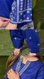 Royal blue Kurta Set for Women