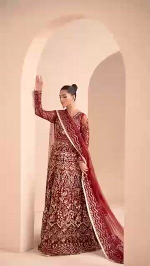Maroon Unstitched for Women