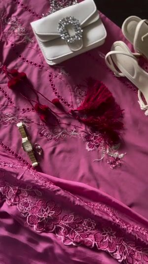 Lavender pink Kurta Set for Women