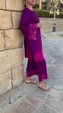 Purple Kurta Set for Women
