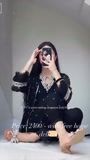 Black Kurta Set for Women